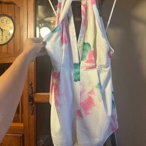 Floral women’s romper